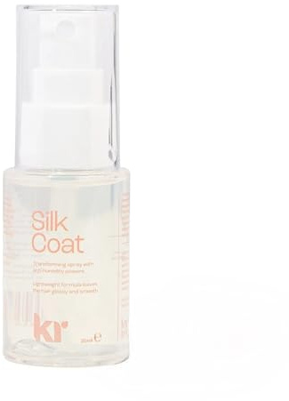 Keratin Revolution Silk Coat Spray 35ml - Silky Smooth Thermal Heat | Protector - Glass Hair Luxury Finish - Anti-Frizz & Anti-Humidity - Sleek Shiny Hair - Long-Lasting Keratin Treatment