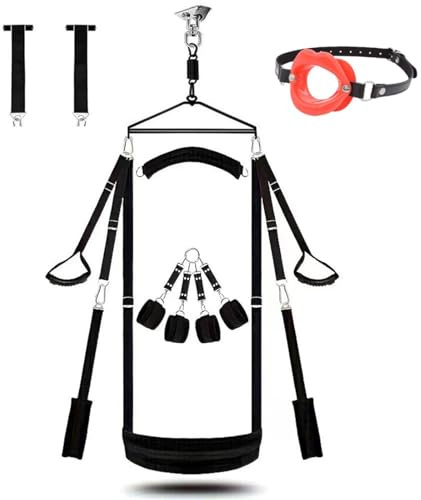 Liebesschaukel Für Sex Decke Sexschaukel Die Tuch Brett Holzbalken Aus Leder Erwachsene Schaukel Türrahmen Tür 200kg Türe Luxus Bequem,set2