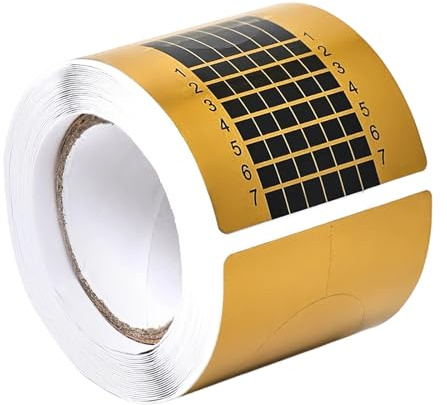 Outil professionnel d'extension d'ongles français avec conception rectangulaire en fer à cheval, papier enduit hautement transparent pour photopolymérisation, utilisation en salon de manucure, kits de