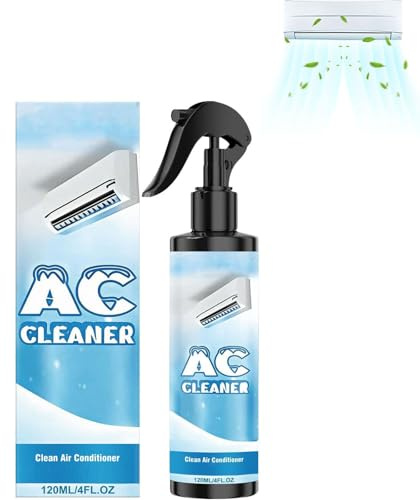 2026 Air Conditioner Cleaner Spray,Grease & Dust Remover for AC Coils & Filters,All-Purpose Household Bubble Cleaning Agent, No Rinse Clean and Refresh Agents for Breaks Down Dirt, Dust, Grease (1pc)