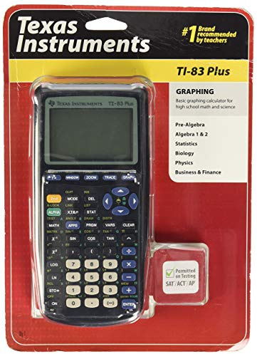 Texas Instruments TI-83 Plus - Calcolatrice grafica (verniciata) Standard Standard N-5923 C