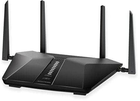 NETGEAR Router Nighthawk WiFi 6 (RAX50) Router Gigabit a 6 flussi, velocità wireless dual-band AX5400 (fino a 5,4 Gbps), copertura fino a 2.500 sq.ft. e 25 dispositivi