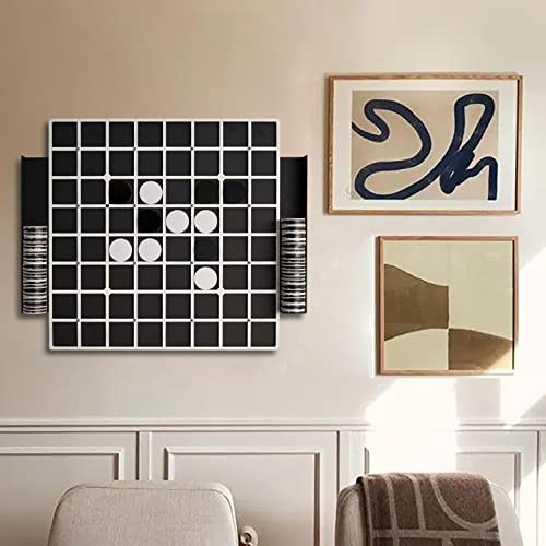 Tubibu Wall Games, Unique Wall Decor, Extraordinary Gift, Wall Decor, Wall Art, Wall Game Board, Office Wall Art, Housewarming Gift (Othello/Reversi)