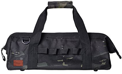 THGILNUS Werkzeugtasche wasserdichte,Multifunktion für Heimwerker Handwerker,Campingtasche (Wald)