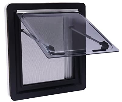 Wohnmobilfenster Wohnwagen Fenster Wohnmobil Ausstellfenster Maximaler öffnungswinkel 70° Camping Fenster,Für Wohnmobile, Wohnwagen, Anhänger(450*500mm)