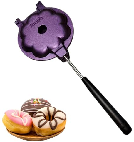 Stampo per ciambelle in alluminio, per dolci, utensili per decorare torte, teglia con rivestimento antiaderente per accessori da forno per torte a ciambella