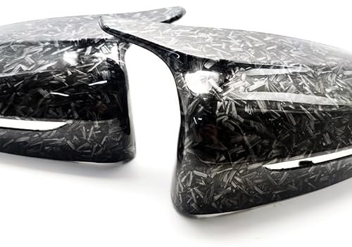 zjxcnb Spiegelkappen Außenspiegel Für BMW New 4 5 7 8 Series G30 G38 G11 G12, Auto Spiegelkappen Rückansicht Seite Flügel Spiegel Abdeckung Gehäuse Auto Teile