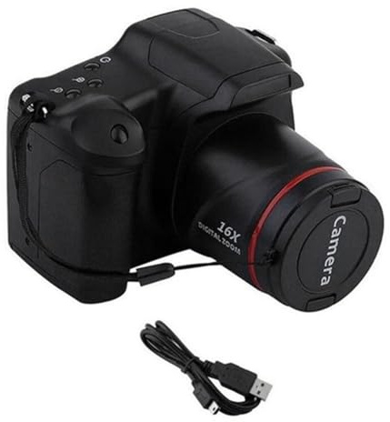 Steowsey Fotocamera digitale Vlog Fotografia 16X Zoom Digitale 720P HD SLR Fotocamera Fotocamere per Live Stream