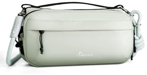 SIMTOP Mobiltelefonväska med plånbok för upphängning för kvinnor RFID-skydd, mobiltelefon axelväska med 2 blixtlåspåsar, modern crossbody bag liten axelväska justerbar axelrem, Grön