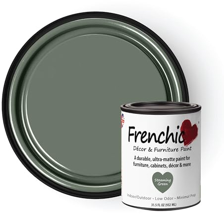 Frenchic Ultra Matte Décor and Furniture Paint, Steaming Green, Quart