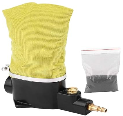 Okiyakusama Strumento Pneumatico per La Pulizia Delle Candele, Sabbiatrice, Pulitore Pneumatico per Candele per Motociclette