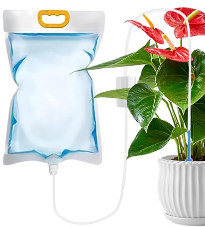 Droppbevattningspåsar för växter Portabel 3,5L Droppbevattningspåse Med 100