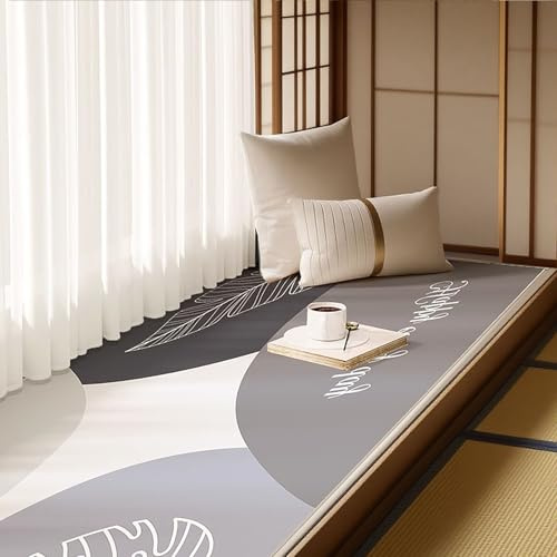 Window Sill Mat for Bay Window Balconies, Cat Scratch Window Pillow Seat Cushion, Cuttable Protector Cover Lounger Liner, Style A