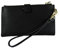 MICHAEL KORS Damen 35F8TVW0L-001 Reisezubehör-Brieftasche, Schwarzes Saffiano