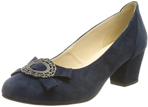 Hirschkogel Damen Pumps, d.blau, 41 EU