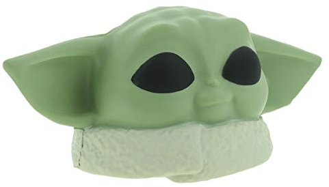Grogu Baby Yoda Stressball - Offiziell Lizenziertes Star Wars Spielzeug, Muskelentspannung, Arthritisschutz & Stressabbau, Geschenk für Fans