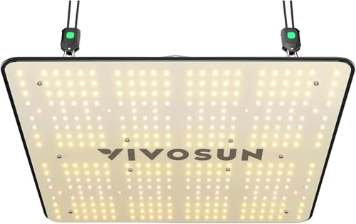 VIVOSUN VS1500 LED Grow Lampe, Vollspektrum Pflanzenlampe mit Samsung LM301 Dioden und Treiber, dimmbar und IP65, Wachstumslampe für Sämling, Gemüse und Blüte, geeignet für 90x90 cm Growzelt