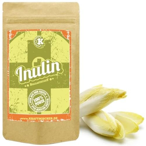 Inulin 500g – der ganz besondere prebiotischer Ballaststoff aus der Chicoree- Wurzel (Zichorie)