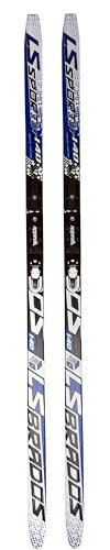 BRADOS Basis Langlauf-Ski Set mit NNN-Bindungen für Jugendliche und Erwachsene – 180-200 cm (195 cm)