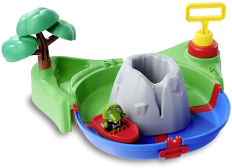 Aquaplay 8700001302 - Sploshy Volcano Vattenlekset - Sploshy Volcano Vattenbana från AquaPlay, Lekset med 27 Delar, 27 x 29 x 20 cm, Tillverkad i Tyskland, Från 18 månader