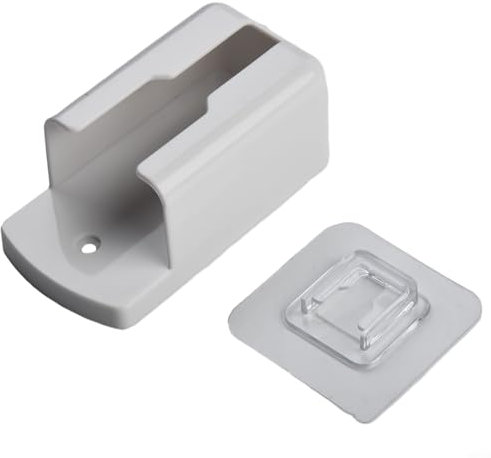 Soporte para mando a distancia blanco, caja de pared para controladores de aire acondicionado (pequeño)