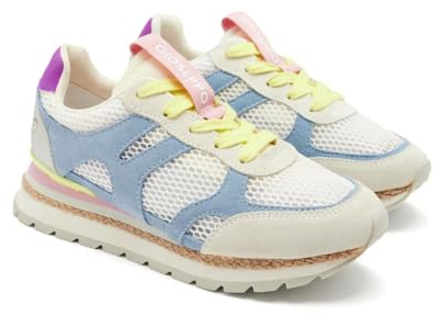 Zapatillas CUÑA Piel Y Rejilla Eddington