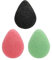 Spugna Konjac per il Viso - Pulizia Naturale ed Esfoliante, Realizzata con Radice di Konjac, Ideale per Tutti i Tipi di Pelle, Riutilizzabile, Ecologica - Disponibile in Nero, Rosso, Verde