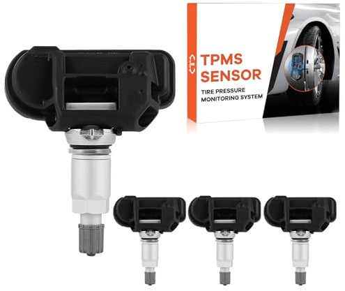 ISINEVER 4 tlg. TPMS Sensor RDKS Reifendrucksensor Reifendruckkontrollsystem 433 MHz Kompatibel mit Astra J Insignia Zafira C # 13598775, 13581560, 1010048, 1010063