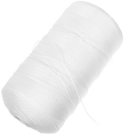 Yardenfun Multi-strand Climbing Plant Twine String White PE Rope Garden Support Cord for Fishing Net Boating and Outdoor Use