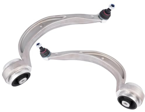 GELUOXI Juego de 2 brazos de suspensión delantero izquierdo y derecho, compatible con A6 Allroad A7 C7 4G2 4GA 1.8 TFSI 2.0 TDI 2010-2018 4G0407693E 4G0407694E