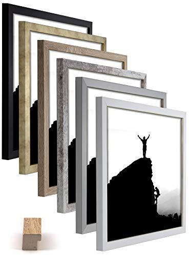 myposterframe Cambria Rahmen 97 x 69 cm Alu gebürstet mit Kunstglas klar 1 mm