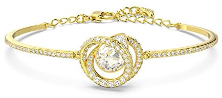 Swarovski Generation Armband, Vergoldetes Damenarmband mit Strahlenden Swarovski Kristallen