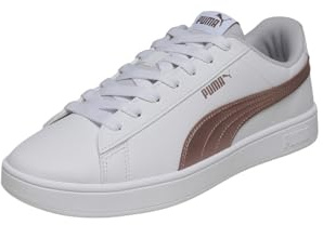 PUMA Unisex Rickie Classic Scarpe da ginnastica, Puma White Rose Gold, 42 EU