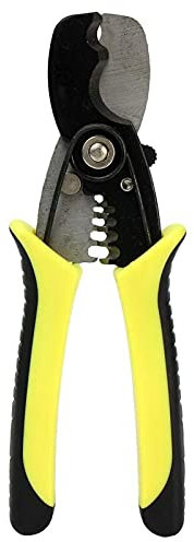 DUXEDO Pinze di Ferro, pinze, tenaglie for carpentieri, tenaglie, Versatile tagliacavi Elettrico Pinza spelafili utensile Manuale 14/12/10 / 8AWG 7 Pollici
