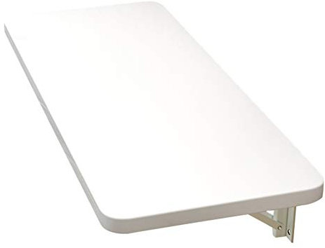 asdchZen Klappbarer Wandtisch, Platzsparender Klappbarer Schwimmender Laptop-Tisch, Couchtisch, Kinderschreibtisch, Beistelltisch Mit Doppelter Stütze, Küchen-Esstisch (L120×B50Cm(L47×B20Zoll))