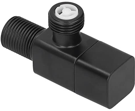 Valvola Ad Angolo Miscelatore Valvola di Arresto 'acqua con Valvola di Ritegno Nucleo in Ceramica G1/2 Valvola per Rubinetto per Bagno Cucina Balcone