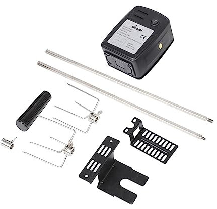 BESPORTBLE 1pezzi Grill Elettrico Portatile Barbecue Compatto per Esterni e Interni Facile da Assemblare capacità per e Verdure per Camping e -nic
