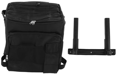 Aladeno 43L Rollkühler, auslaufsicherer, isolierter Rollkühler mit All-Terrain-Wagen, wasserdichte, tragbare, isolierte Kühltasche mit Rollen und Griff für Picknick, Camping