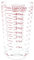 120 ml Glass Measuring Cup with red Markings – Perfect for Shot Measures, Spirit Measures, Espresso Shots, Pyrex Jiggers & Cortado Glasses.