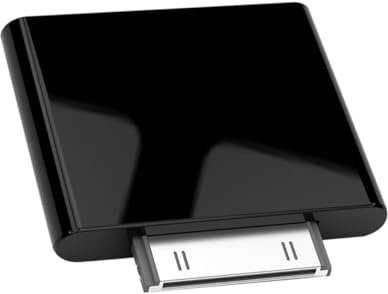 Drahtloser Audio Sender 30-polig V2.0 für Nano und Kleiner | Schwarz, Kunststoff Metall Ausführung, Unterstützt A2dp, Standby Automatik, für Fahrzeugaudio und Zuhause