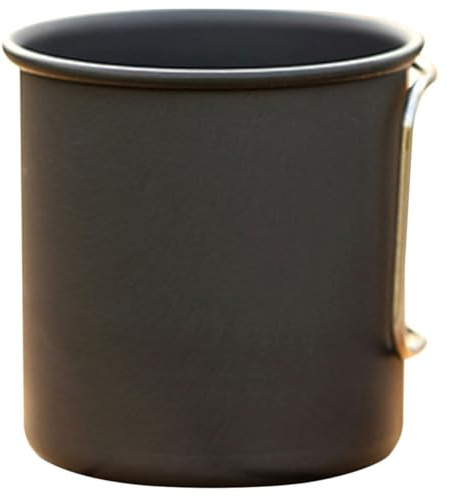 GALPADA Tasse De Camping Mug Portable à Anse Gobelet Extérieur Pratique Pour Eau Et Café Randonnée Et Voyage