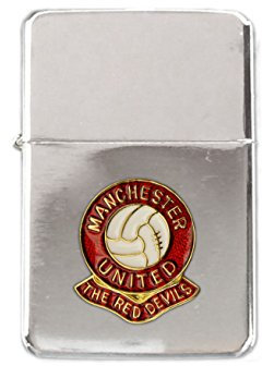 Mechero de gasolina (diseño del Manchester United)