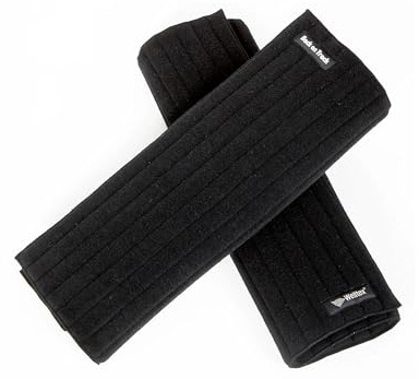 Back on Track Bandagierunterlagen Scandic PK schwarz gerippte Struktur Welltex