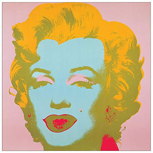Artopweb Warhol-Marilyn Monroe Pannello Decorativo, Legno MDF, Multicolore, 25x25 Cm