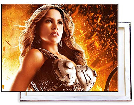 Unified Distribution Machete Kills Sofia Vergara - 80x60 cm - Bilder & Kunstdrucke fertig auf Leinwand aufgespannt und in erstklassiger Druckqualität