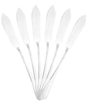 Mr. Spoon Fischschaufel Fischmesser aus Edelstahl, 21 x 2,2 cm, 6 Stück