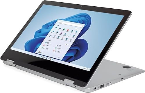 PRIXTON Flex Pro - Ordenador Portátil Pantalla Táctil 11'6 Windows 11 Home Procesador Intel Celeron N4020 4GB RAM / 128G (Reacondicionado)