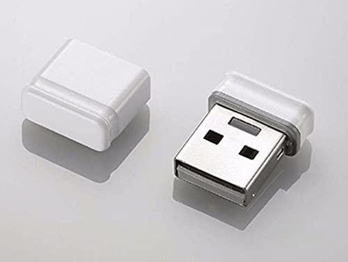 Mini USB 2.0 Flash Drive Memory Stick Fold Storage USB (White) (8GB)