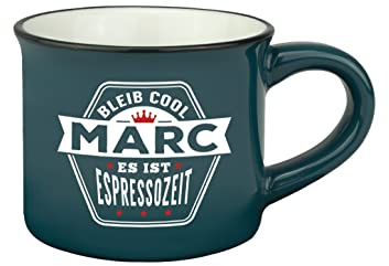 Persönliche Espresso Tasse - Marc |Steinzeug|50ml|