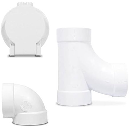 Kit 1 Prise de Service ou Prise Garage pour Aspirateur Centralisé - Compatibles Toutes Marques Aspiration Centralisé - 2 Ans, Blanc